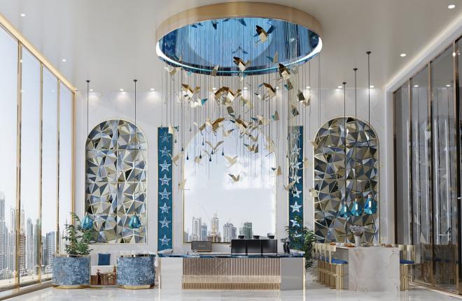 Пентхаус 4+1 в Дубай