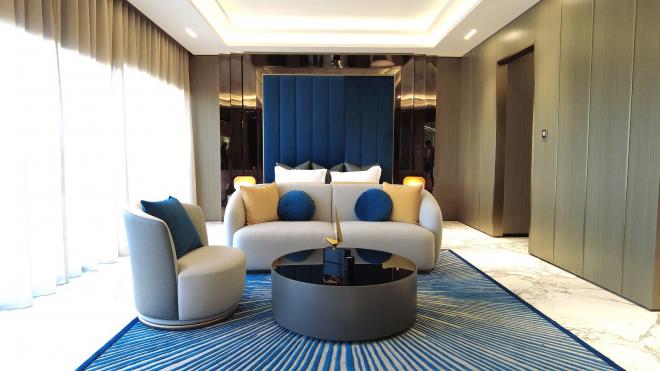 Пентхаус 5+2 с видом на море в Дубай