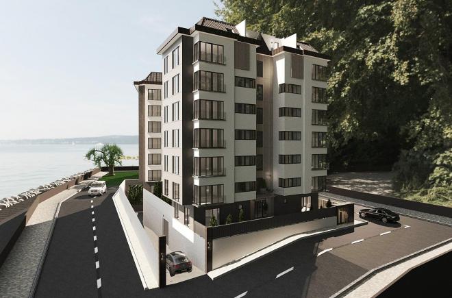 Квартира 2+1 с видом на море в Стамбуле