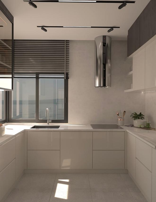 Квартира 2+1 с видом на море в Стамбуле