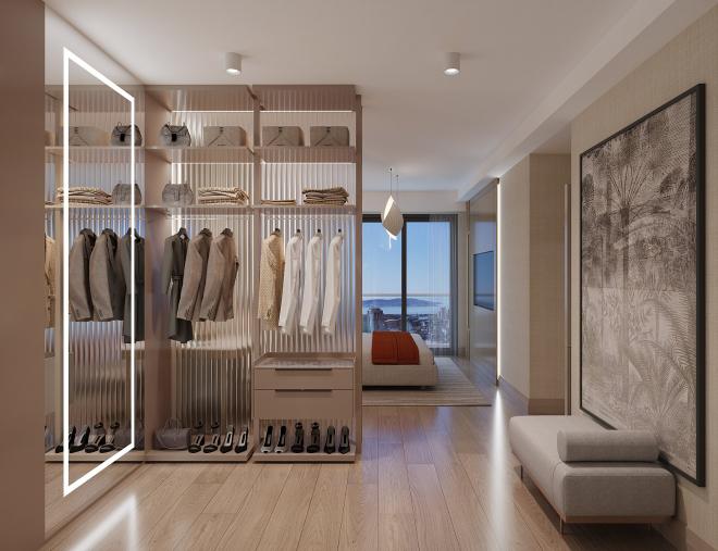 Квартира 2+1 с видом на море в Стамбуле