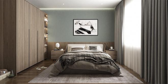 Квартира 2+1 с видом на море в Стамбуле