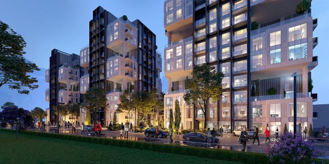 Квартира 1+1 с видом на море в Стамбуле