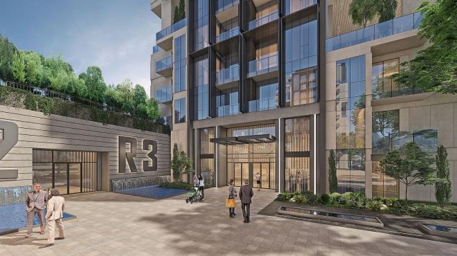 Квартира 2+1 с видом на море в Стамбуле