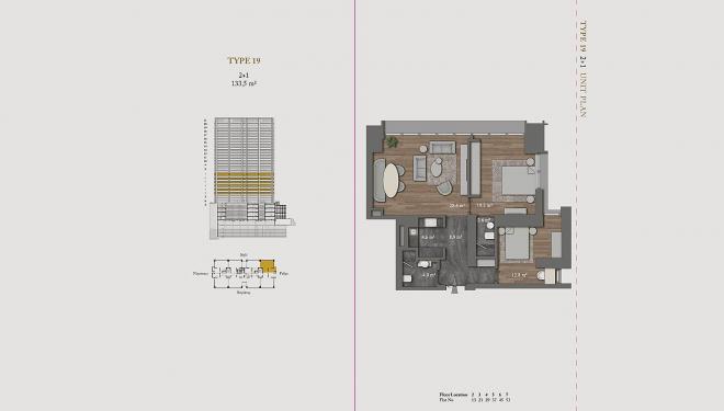 Пентхаус 8+1 с видом на море в Стамбуле