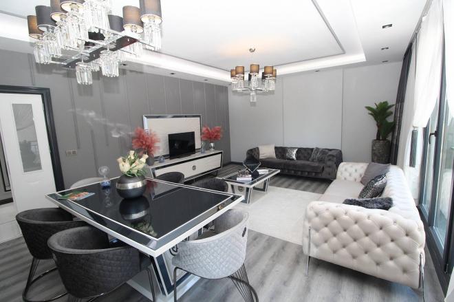 Квартира 3+1 с видом на море в Стамбуле