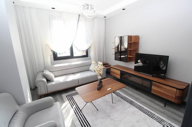 Квартира 4+1 с видом на море в Стамбуле