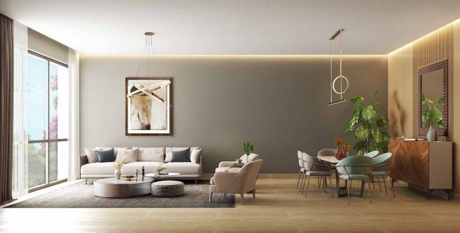 Квартира 3+1 с видом на море в Стамбуле