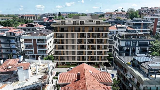 Дюплекс 4+2 с видом на море в Стамбуле