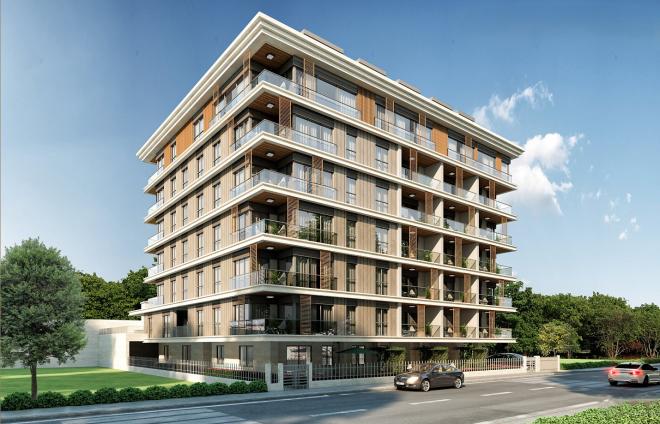 Дюплекс 4+2 с видом на море в Стамбуле