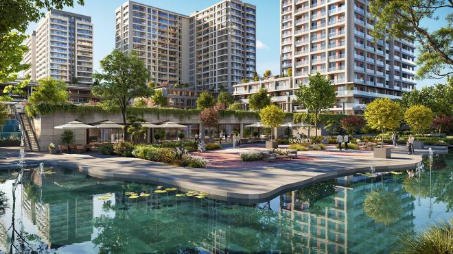 Квартира 3+1 с видом на море в Стамбуле