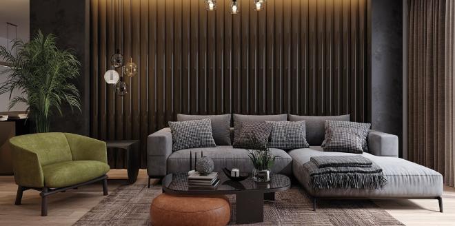 Дюплекс 3+1 с видом на море в Стамбуле