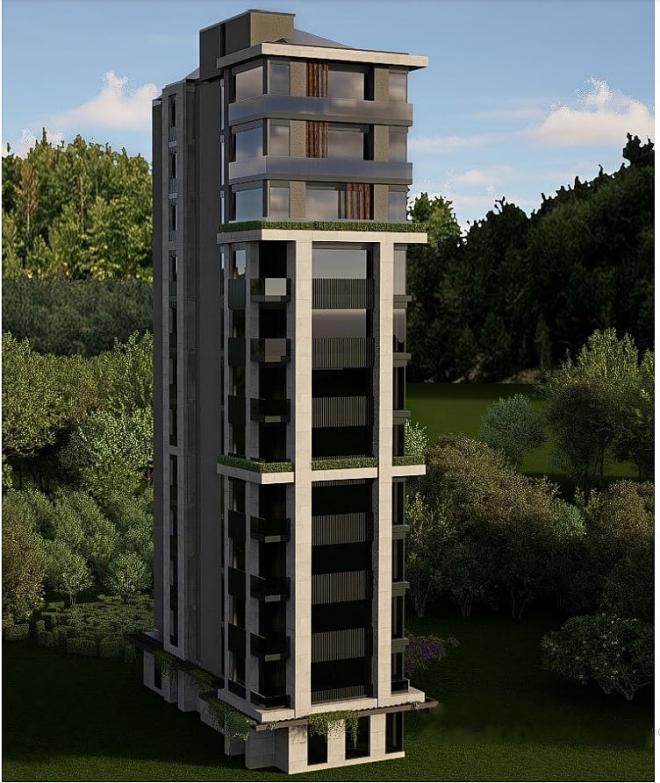 Квартира 4+1 с видом на море в Стамбуле