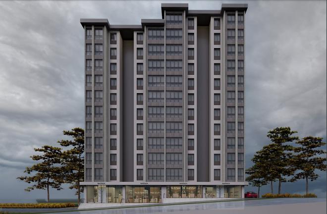 Квартира 3+1 с видом на море в Стамбуле