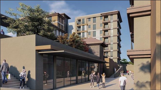 Квартира 2+1 с видом на море в Стамбуле