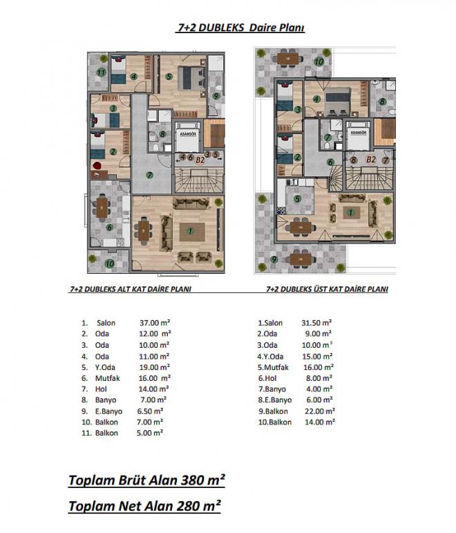Квартира 4+1 в Стамбуле