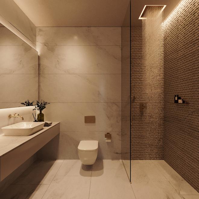 Квартира 1+1 с видом на море в Стамбуле