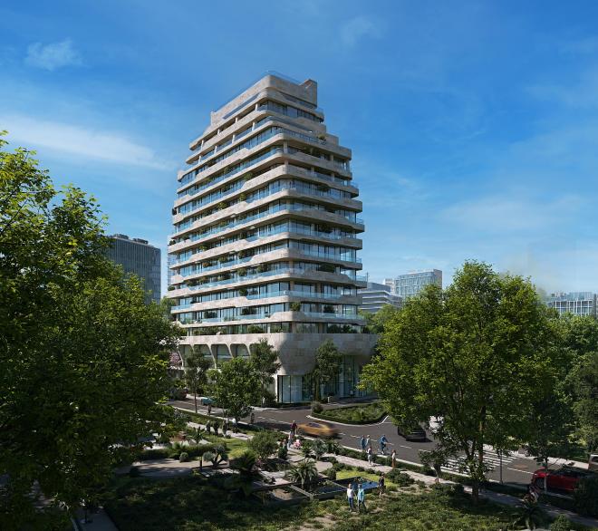 Квартира 2+1 с видом на море в Стамбуле