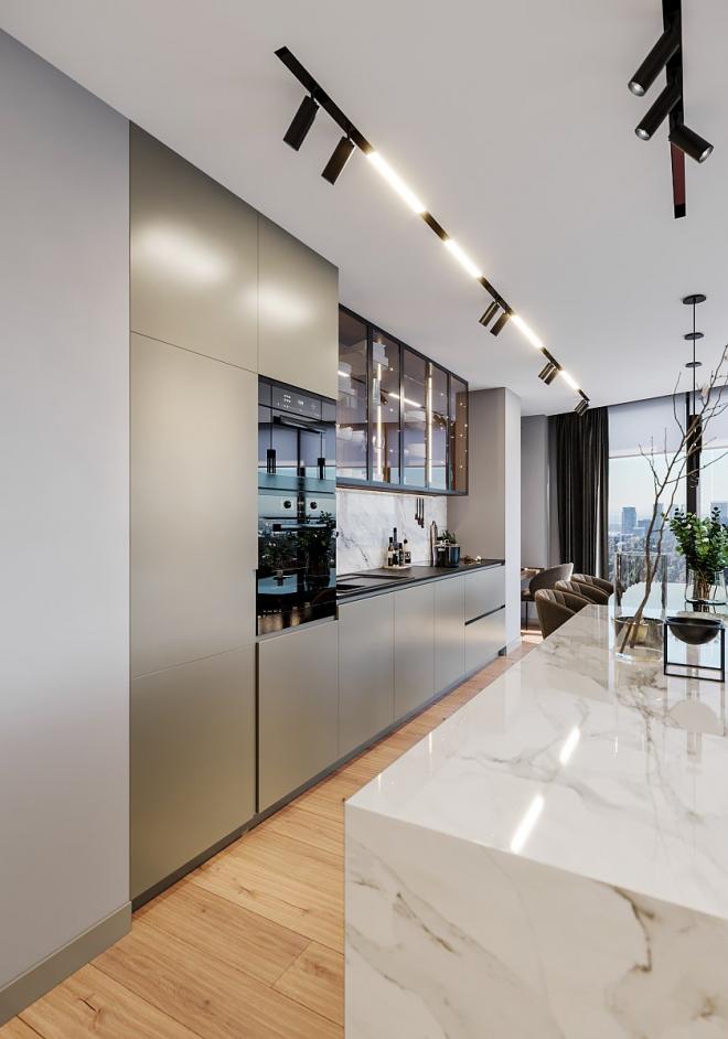 Квартира 2+1 с видом на море в Стамбуле