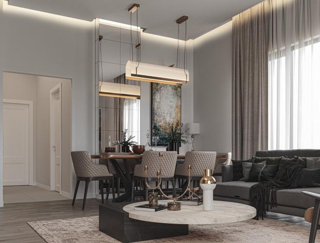 Квартира 2+1 с видом на море в Стамбуле