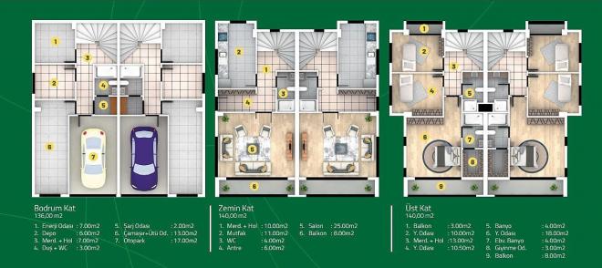 Вилла 4+1 в Стамбуле