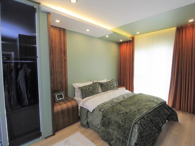 Квартира 1+1 с видом на море в Стамбуле