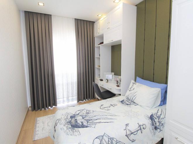 Квартира 1+1 с видом на море в Стамбуле