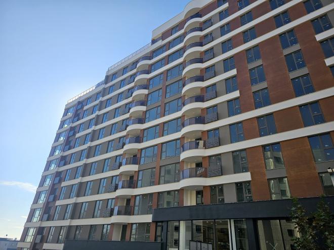 Квартира 1+1 с видом на море в Стамбуле