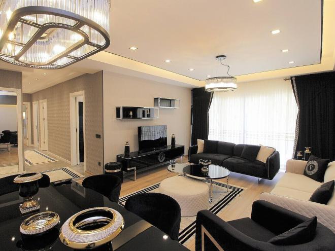 Квартира 3+1 с видом на море в Стамбуле