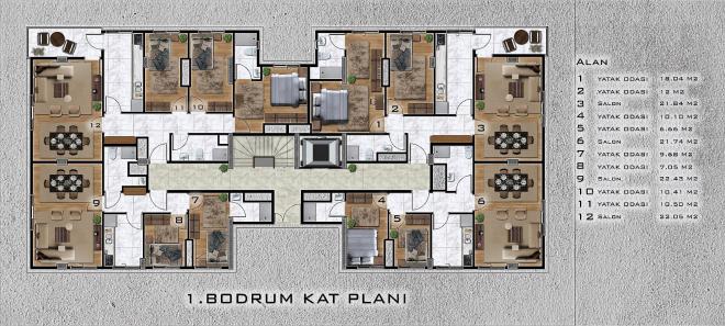 Квартира 3+1 в Стамбуле