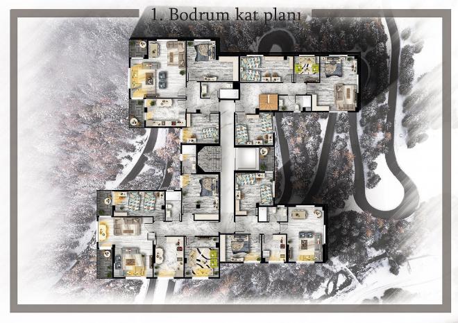 Дюплекс 2+2 в Стамбуле