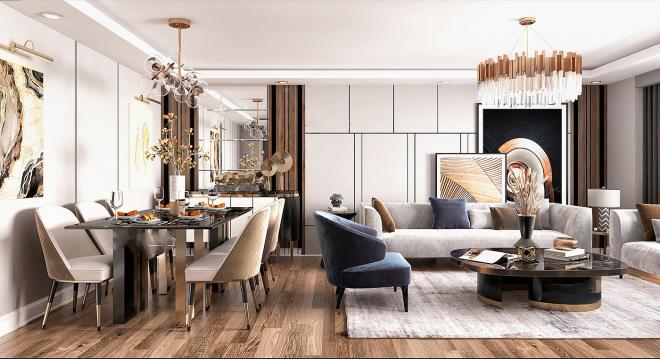 Дюплекс 7+2 в Стамбуле