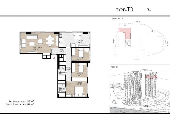 Квартира 2+1 в Стамбуле