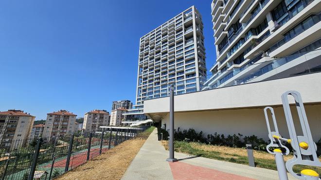 Квартира 3+1 с видом на море в Стамбуле