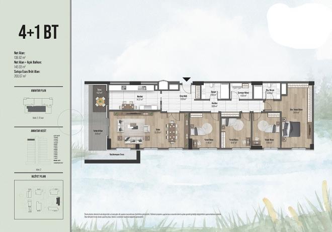 Квартира 1+1 в Стамбуле