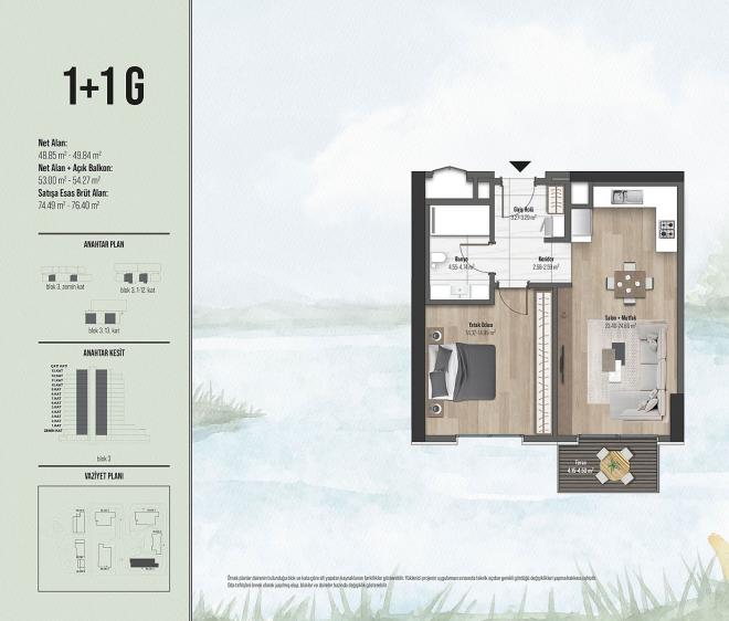 Квартира 4+1 в Стамбуле