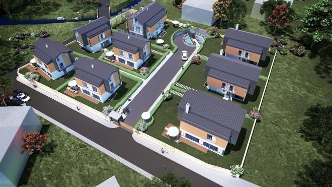 Вилла 6+2 в Стамбуле