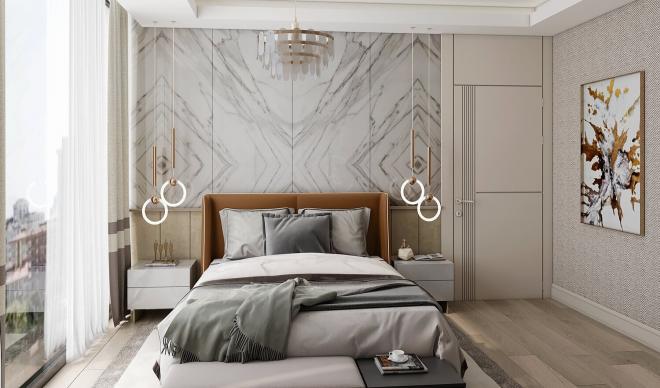 Квартира 2+1 с видом на море в Стамбуле