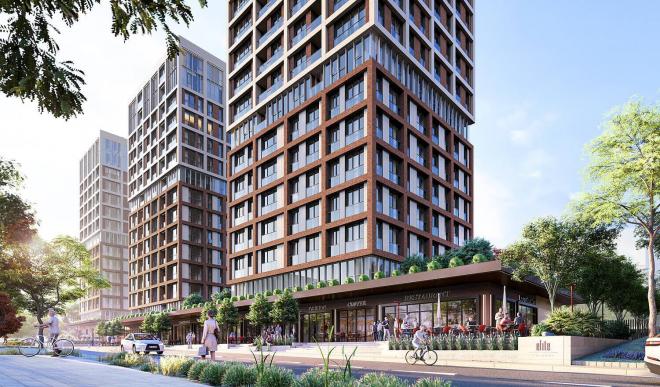 Квартира 2+1 с видом на море в Стамбуле