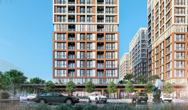 Квартира 2+1 с видом на море в Стамбуле