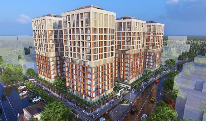 Квартира 3+1 с видом на море в Стамбуле