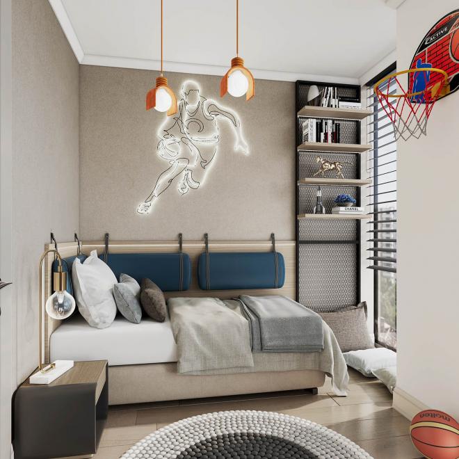 Квартира 3+1 с видом на море в Стамбуле