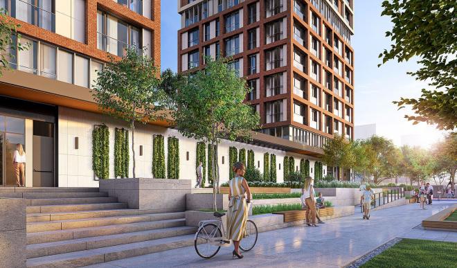 Дюплекс 4+1 с видом на море в Стамбуле