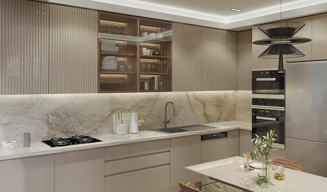 Дюплекс 4+1 с видом на море в Стамбуле