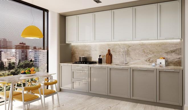 Дюплекс 4+1 с видом на море в Стамбуле