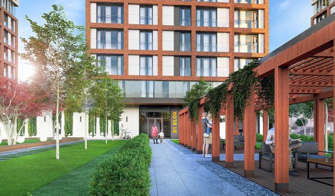 Дюплекс 5+1 с видом на море в Стамбуле