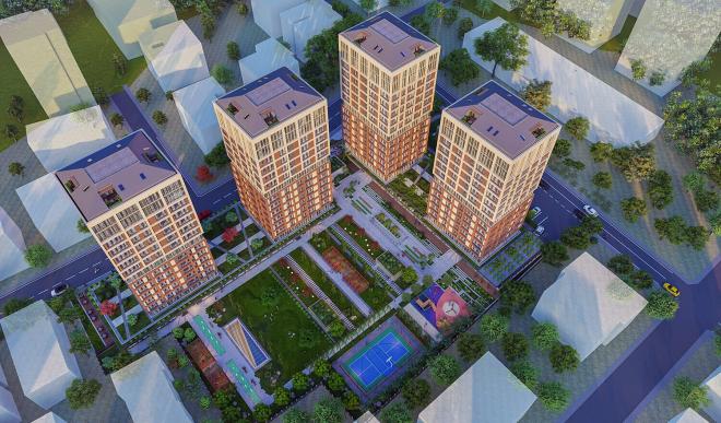 Дюплекс 5+1 с видом на море в Стамбуле