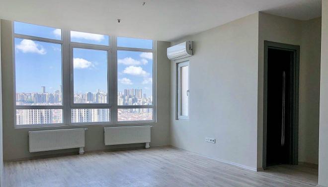 Квартира 1+1 с видом на море в Стамбуле