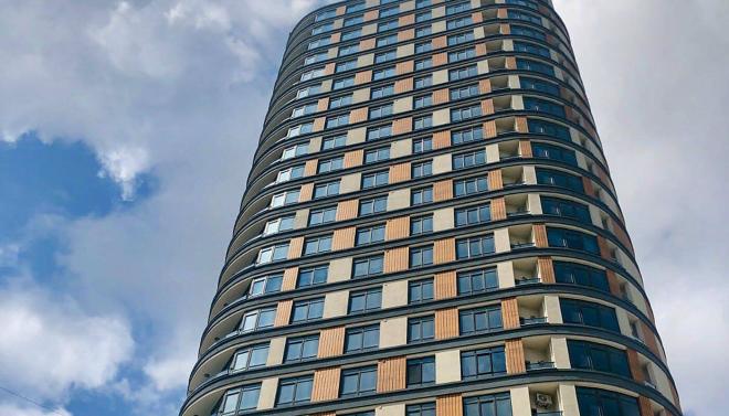 Квартира 1+1 с видом на море в Стамбуле