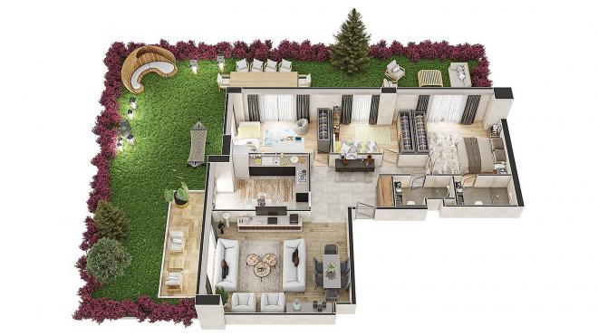 Квартира 2+1 в Стамбуле